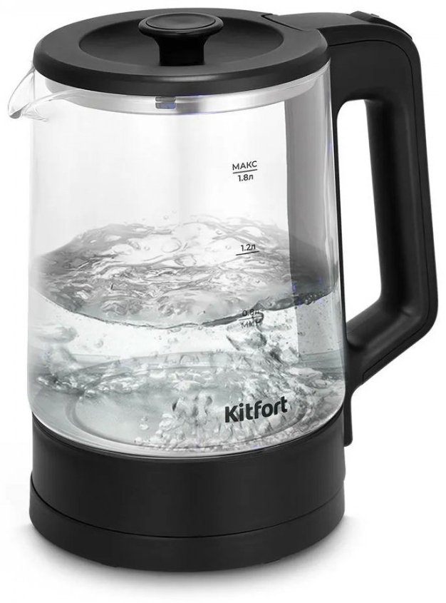Электрочайник Kitfort KT-6708 черный