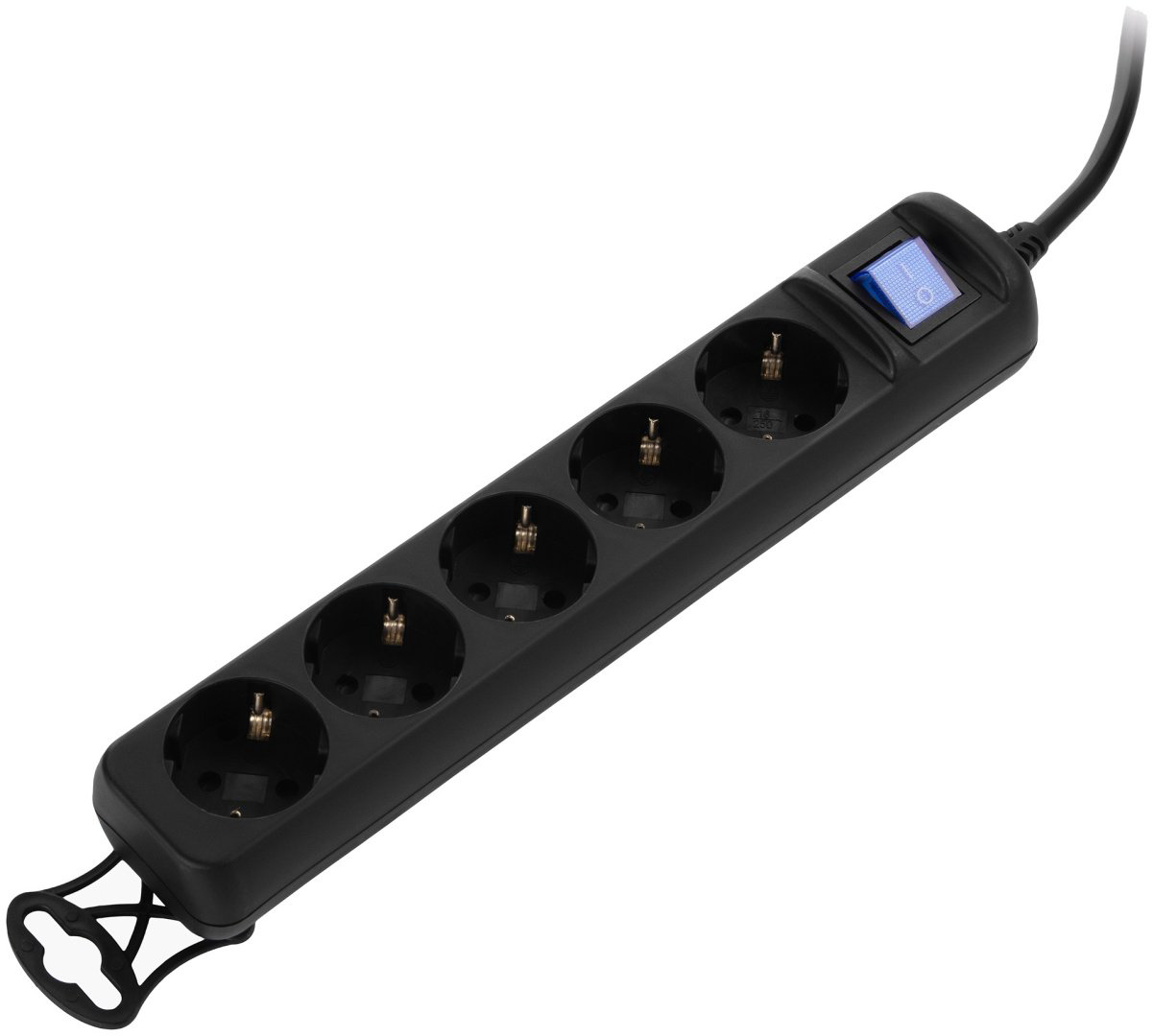 Сетевой фильтр 2E U05ES15M5BK 5 м купить,NaN