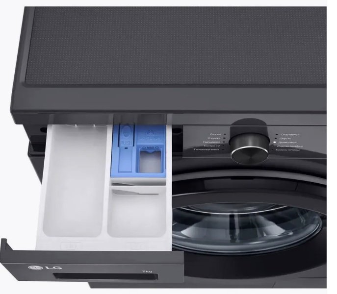 Стиральная машина LG F2Y1HS6J черный - ForteMarket Стиральная машина LG F2Y1HS6J черный купить,0