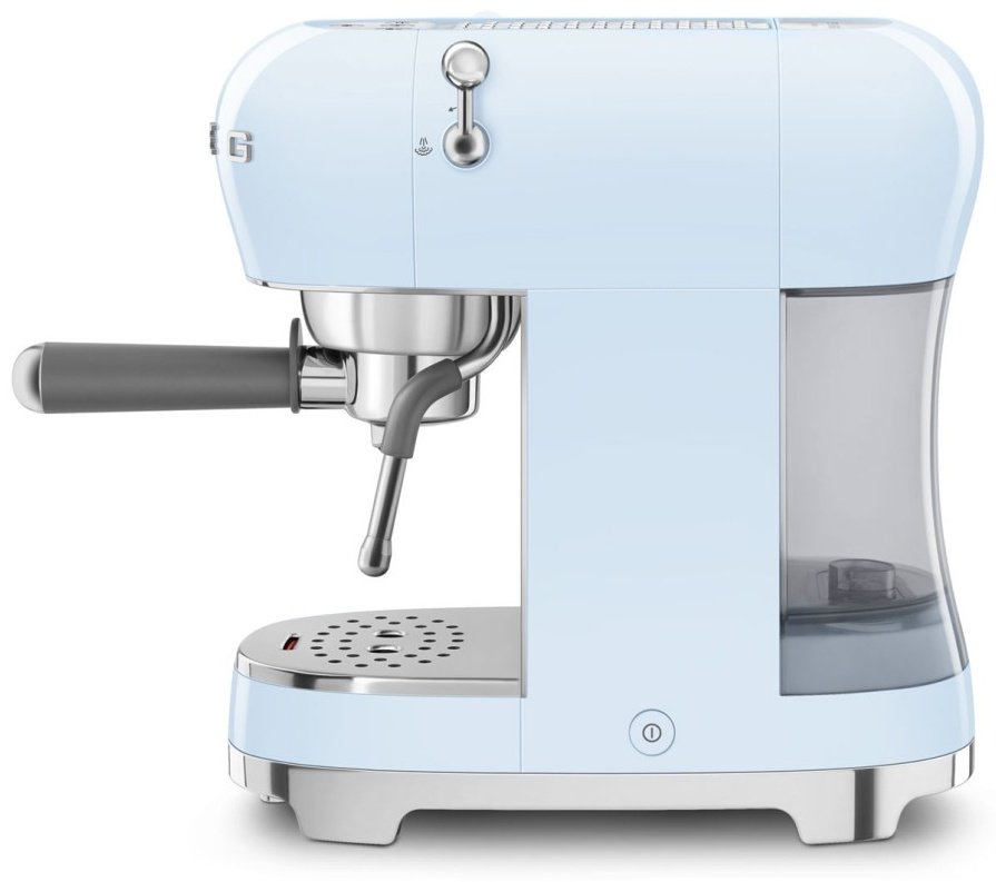 Кофемашина Smeg ECF02PBEU голубой - ForteMarket Кофемашина Smeg ECF02PBEU голубой купить,0