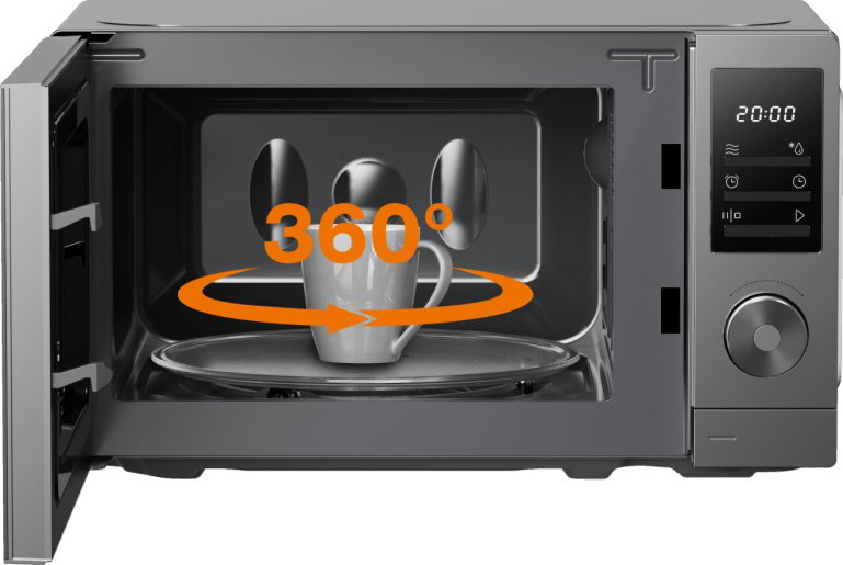 Микроволновая печь Gorenje MO20A3T4 серый, черный купить,NaN