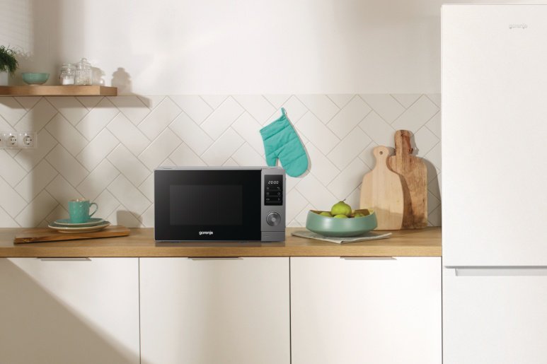 Микроволновая печь Gorenje MO20A3T4 серый, черный - ForteMarket Микроволновая печь Gorenje MO20A3T4 серый, черный купить,0