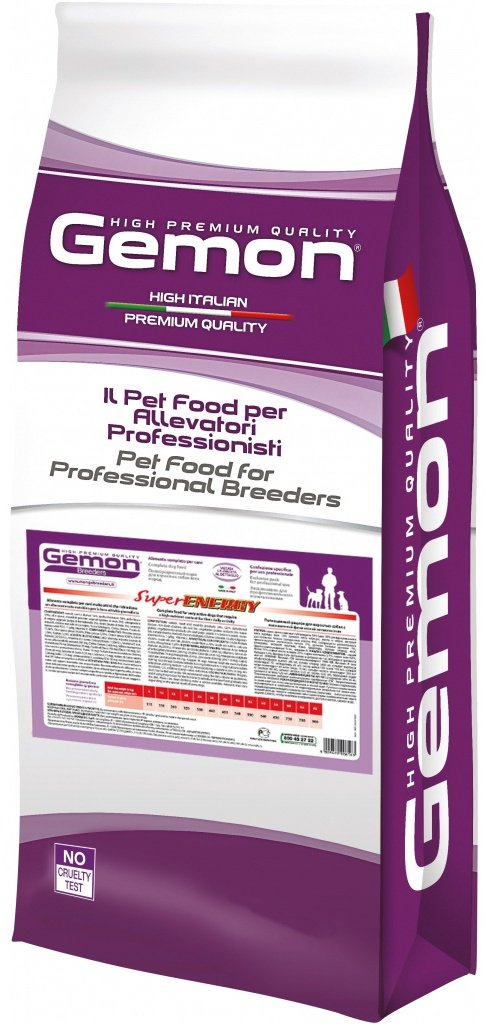Корм Gemon Dog Breeder Superenergy для активных 20 кг