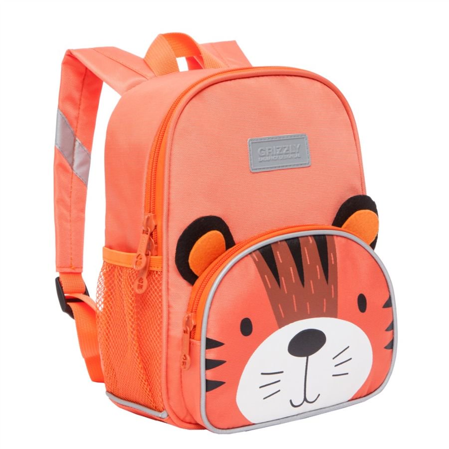 Рюкзак Grizzly Kids Тигр оранжевый купить,NaN