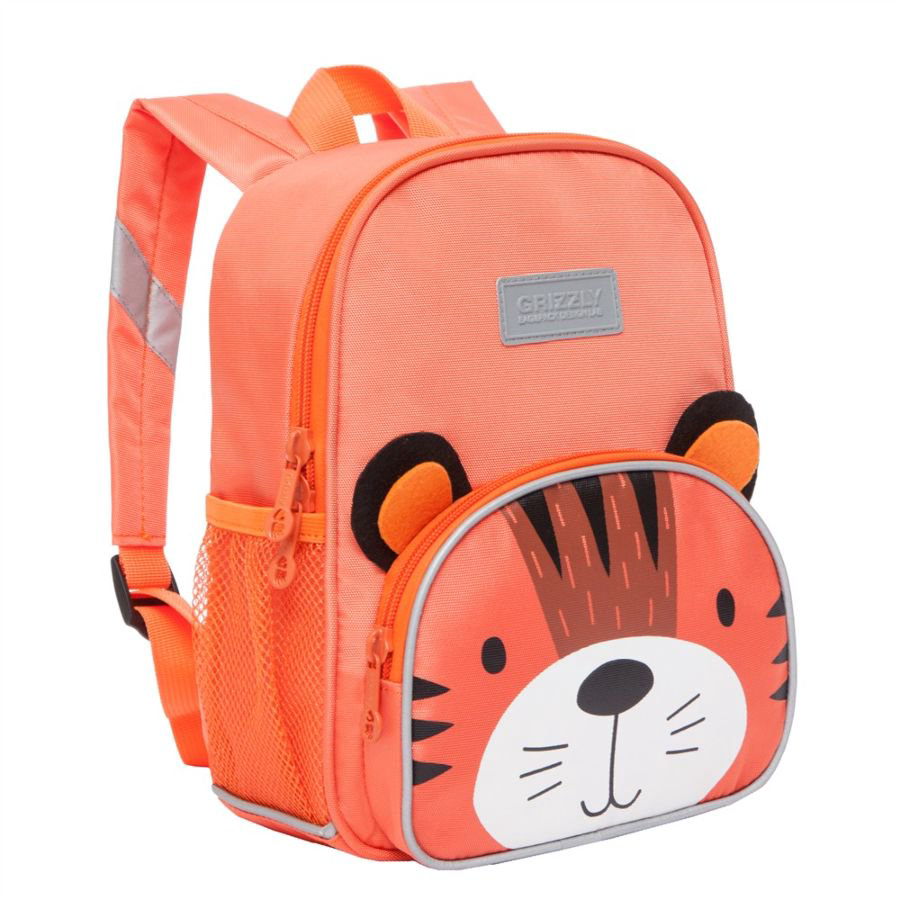 Рюкзак Grizzly Kids Тигр оранжевый купить,NaN