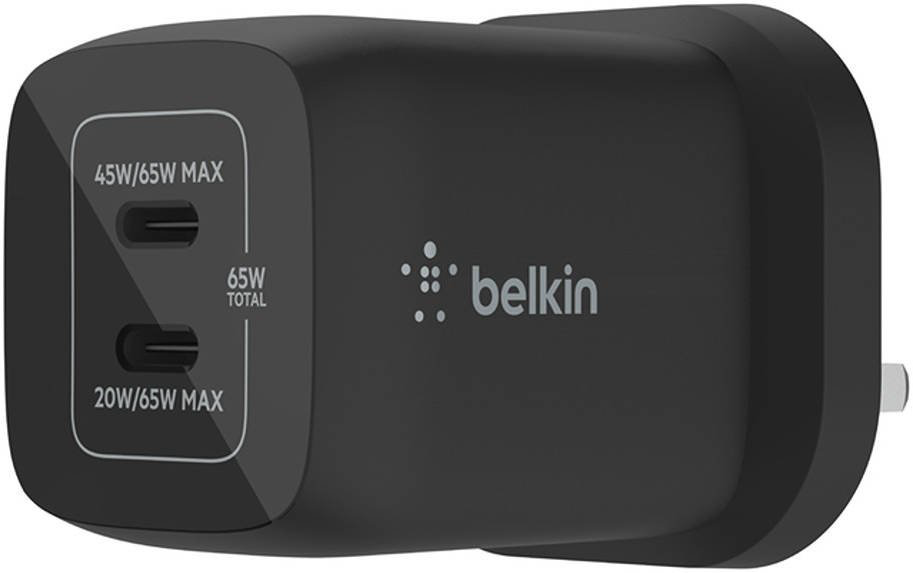 Зарядное устройство Belkin WCH013vfBK USB Type-C черный купить,NaN