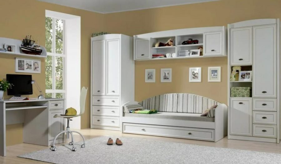 Стол письменный Гербор Салерно BIU1D1S, 120х64.5x78.5 см, белый купить,NaN