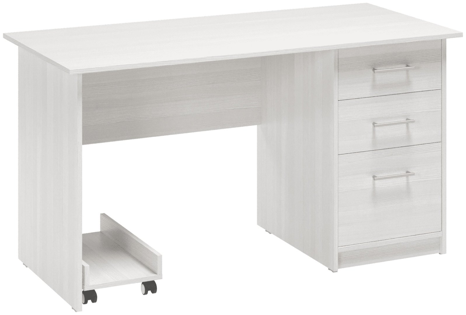 Стол компьютерный Мебель Азии Болашак, 140х65x75 см, белый купить,NaN