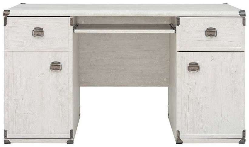 Стол письменный Гербор Индиана-07, 140х65x78 см, белый купить,NaN