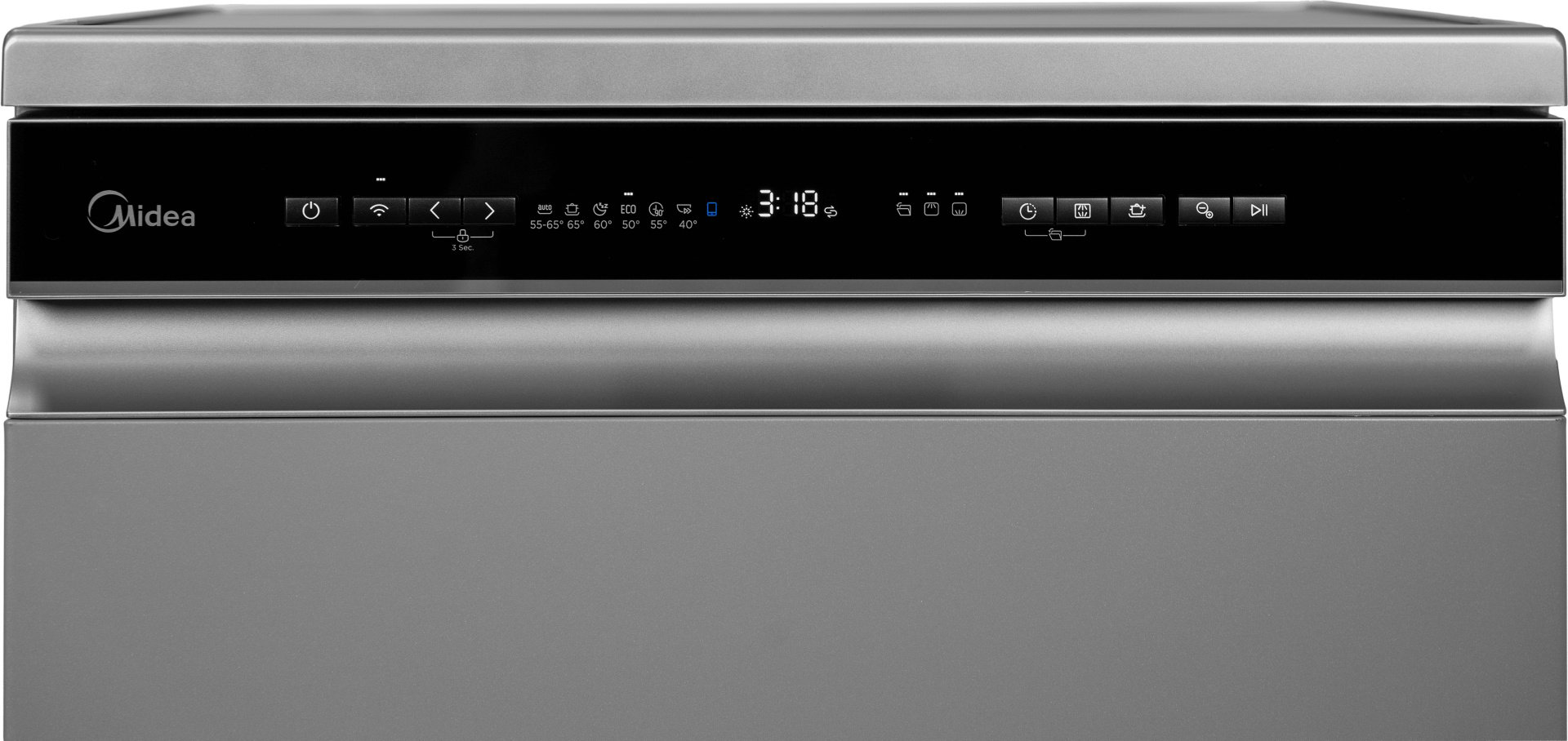 Посудомоечная машина Midea MDWF-6029СLS серый купить,NaN