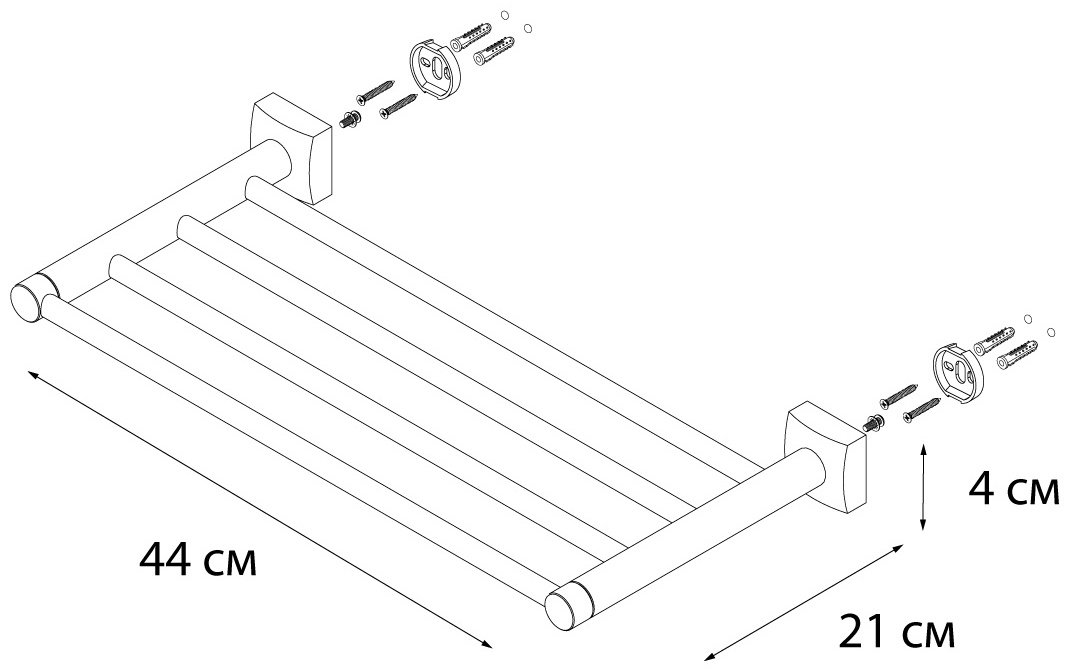 FIXSEN FX-61316 серебристый
