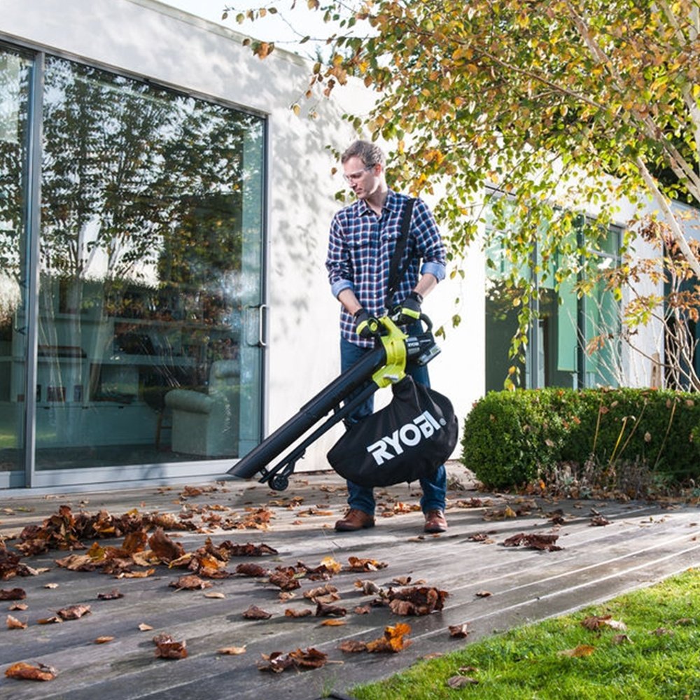 Воздуходувка RYOBI ONE+ Brushless Blower Vac P21012BTLVNM купить,0