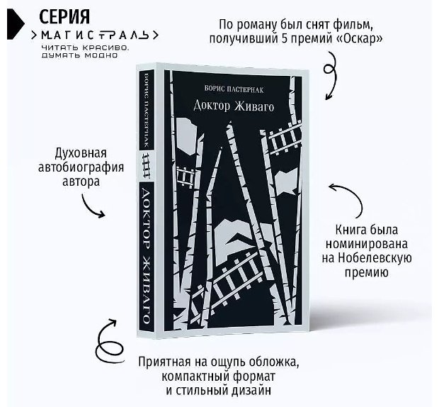 Книга Пастернак Б. Л.: Доктор Живаго купить,NaN