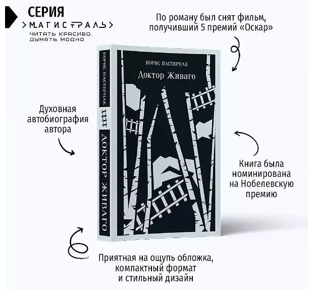 Книга Пастернак Б. Л.: Доктор Живаго купить,NaN