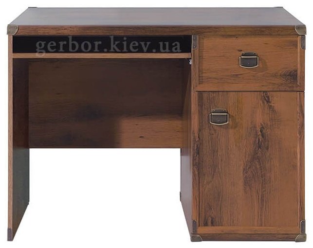 Стол письменный Гербор Индиана, 120х65x78 см, коричневый