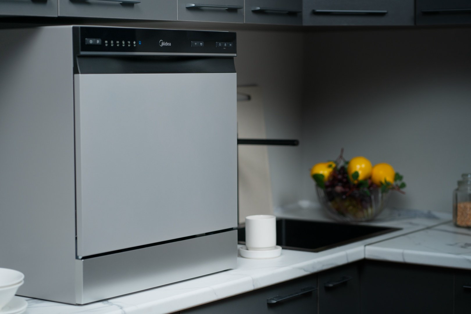 Посудомоечная машина Midea MDWT-827LWS серый купить,NaN