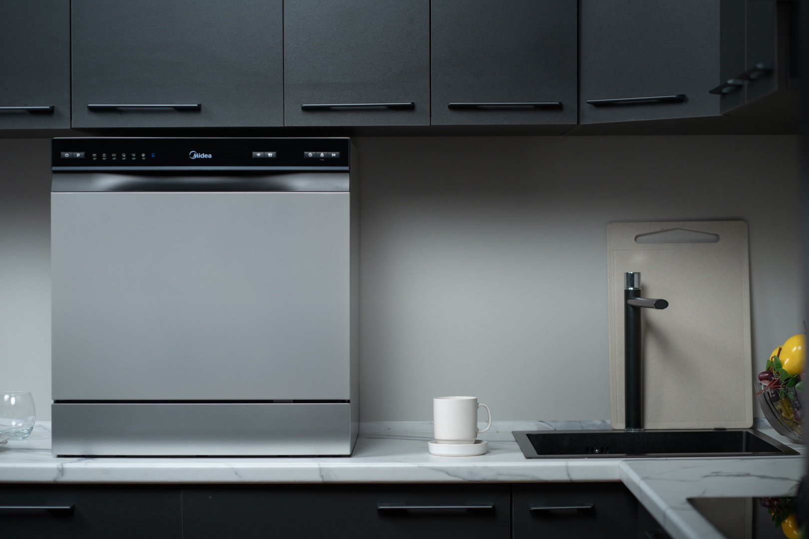 Посудомоечная машина Midea MDWT-827LWS-C Grey - ForteMarket Посудомоечная машина Midea MDWT-827LWS-C Grey купить,0
