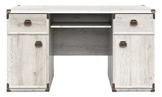 Стол письменный BRW Индиана, 140х65x78 см, белый
