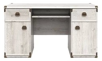 Стол письменный BRW Индиана, 140х65x78 см, белый купить,NaN