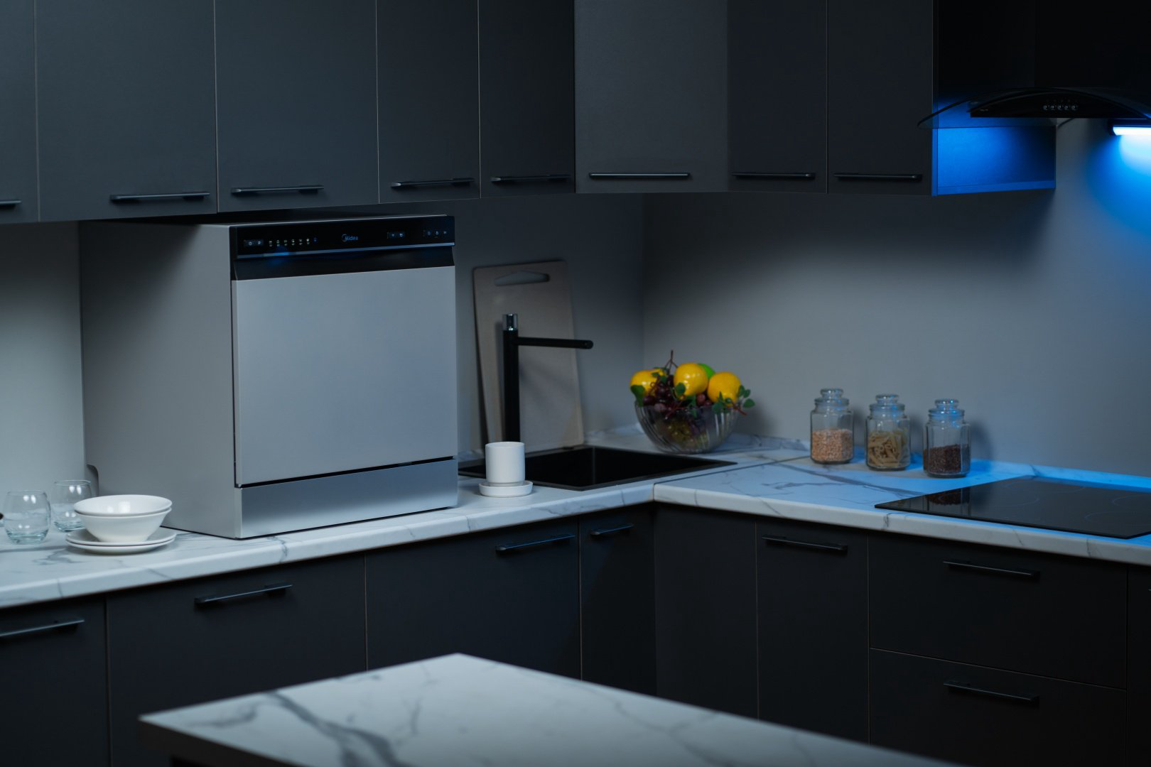 Посудомоечная машина Midea MDWT-827LWS-C Grey - ForteMarket Посудомоечная машина Midea MDWT-827LWS-C Grey купить,139990