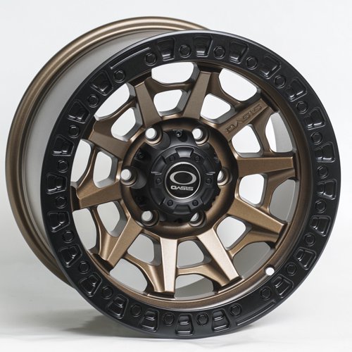 Комплект дисков Kipardo Dark-10 6х139.7 R16х8,5 СВ106,1 ЕТ0 Bronze w+Matte Black lip купить,331760