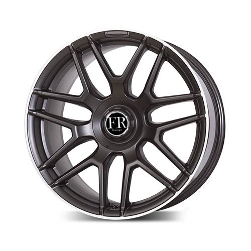 Комплект дисков FR Replica MR213T 5х112 R19х9.5 СВ66.6 ЕТ48 задняя ось от MR212T MBLP купить,NaN