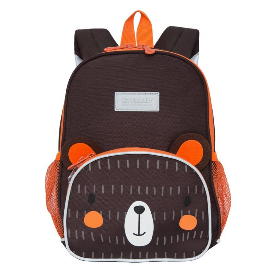 Рюкзак Grizzly Kids Медведь коричневый купить,NaN