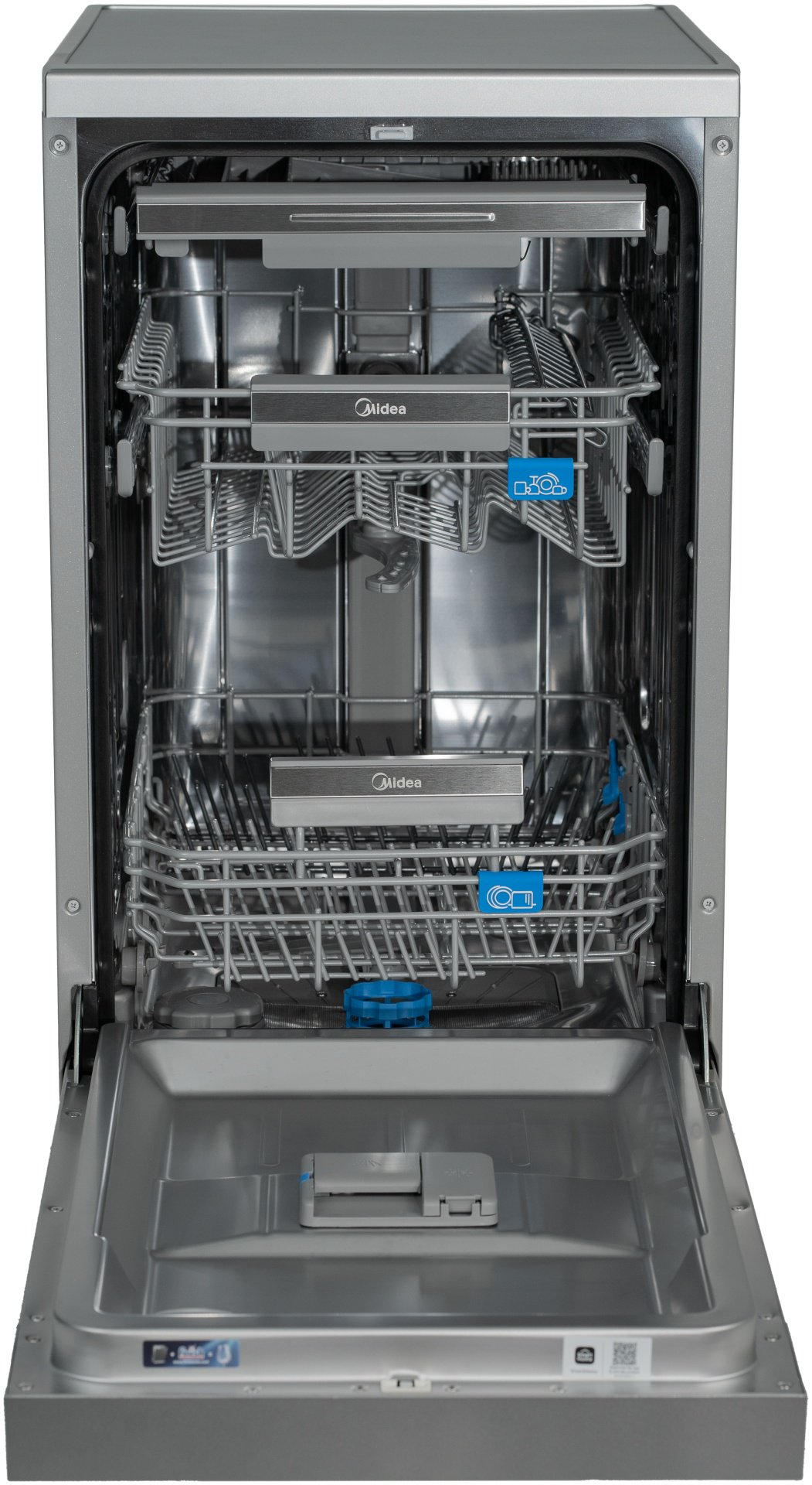 Посудомоечная машина Midea MFD45S160Si-C серый купить,0