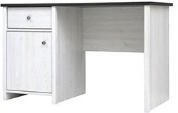 Стол письменный BRW Порто BIU, 120х56.5x74.5 см, светло серый