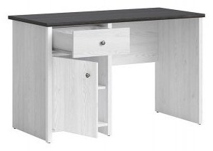 Стол письменный BRW Порто BIU, 120х56.5x74.5 см, светло серый - ForteMarket Стол письменный BRW Порто BIU, 120х56.5x74.5 см, светло серый купить,0