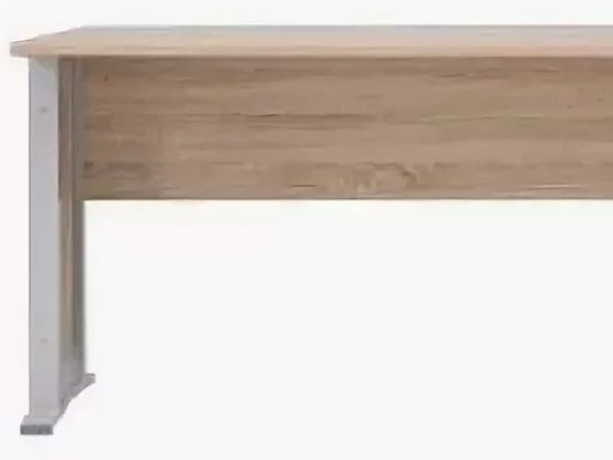 Стол письменный Гербор Офис Лайн BIU, 160х70x77.5 см, белый, бежевый