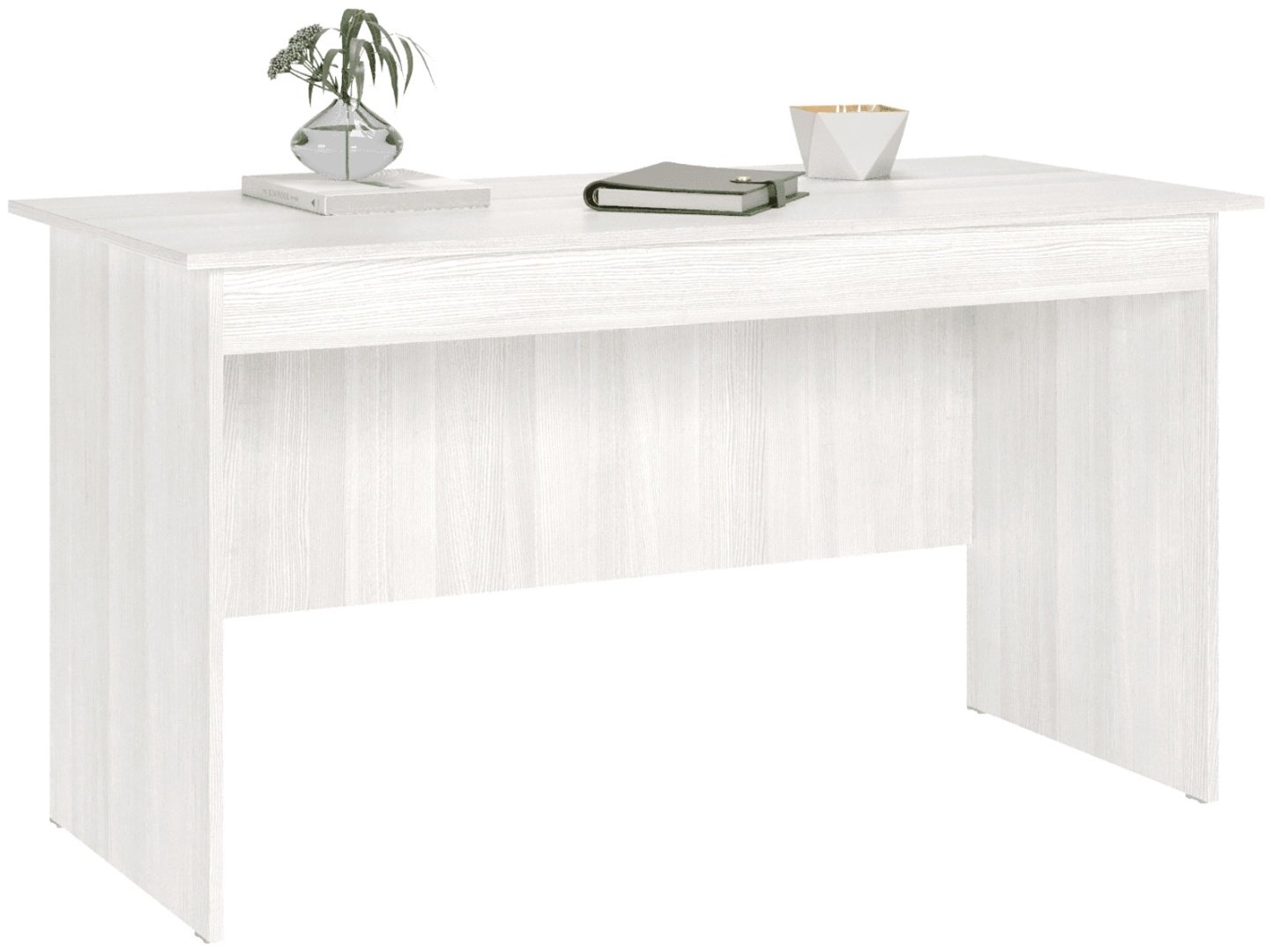 Стол письменный Мебель Азии Алекс-103, 140х65x75 см, светло серый купить,NaN