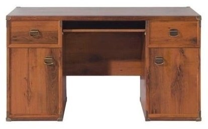 Стол письменный Гербор Индиана, 140х65x78 см, коричневый