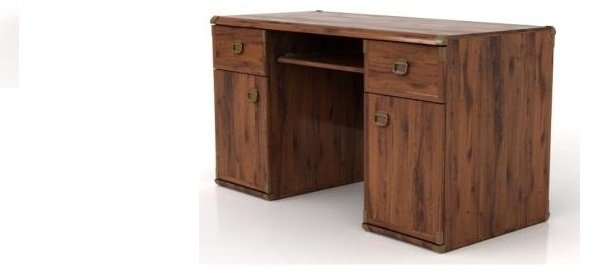 Стол письменный Гербор Индиана, 140х65x78 см, коричневый купить,0