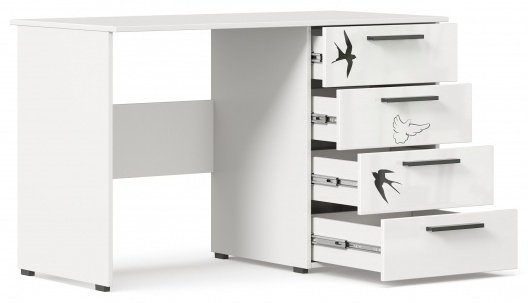 Стол письменный Любимый Дом Джоли, 119х58x76 см, белый купить,0