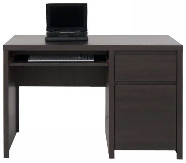 Стол письменный BRW Каспиан, 120х65x77 см, темно-коричневый купить,NaN