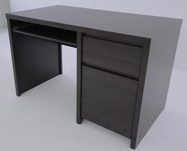 Стол письменный BRW Каспиан, 120х65x77 см, темно-коричневый купить,0
