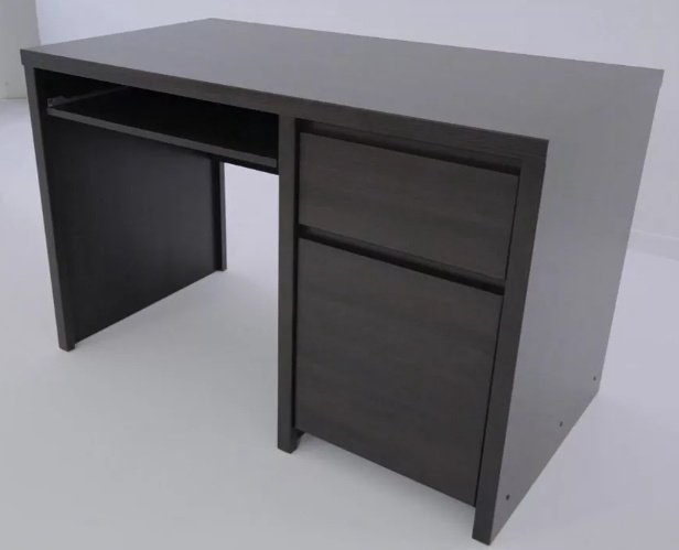 Стол письменный BRW Каспиан, 120х65x77 см, темно-коричневый купить,NaN