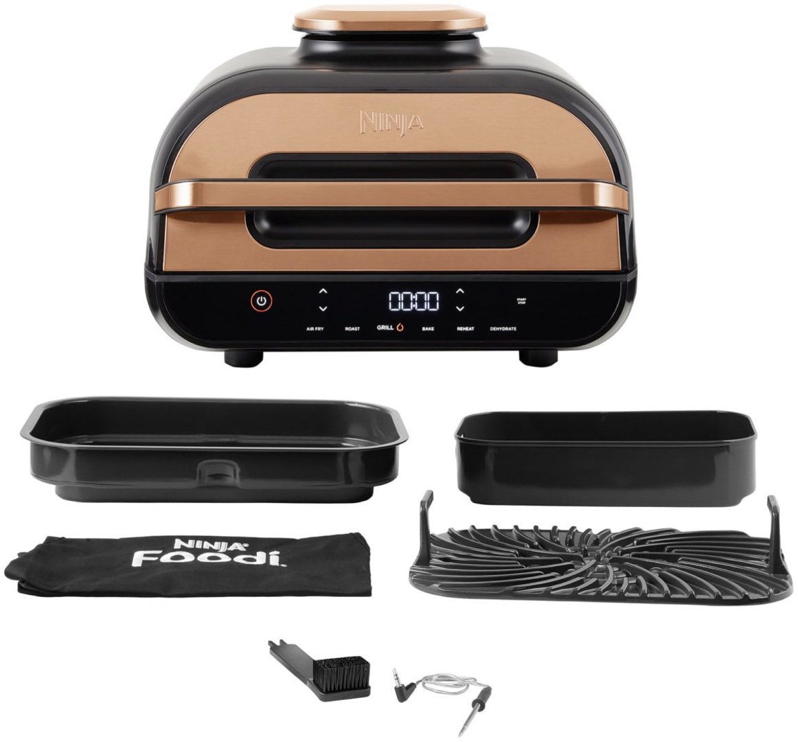 Аэрогриль NINJA KITCHEN Deluxe Foodi MAX Grill & Air Fryer AG551EUCP - ForteMarket Аэрогриль NINJA KITCHEN Deluxe Foodi MAX Grill & Air Fryer AG551EUCP купить,0
