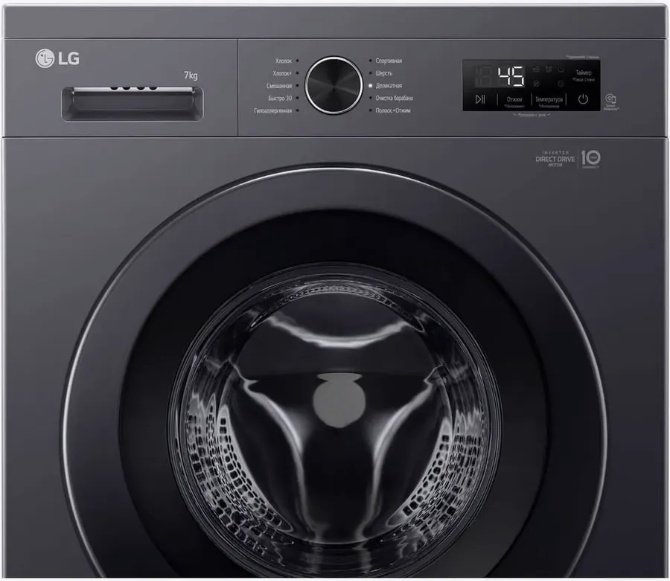 Стиральная машина LG F2Y1HS6J черный купить,NaN