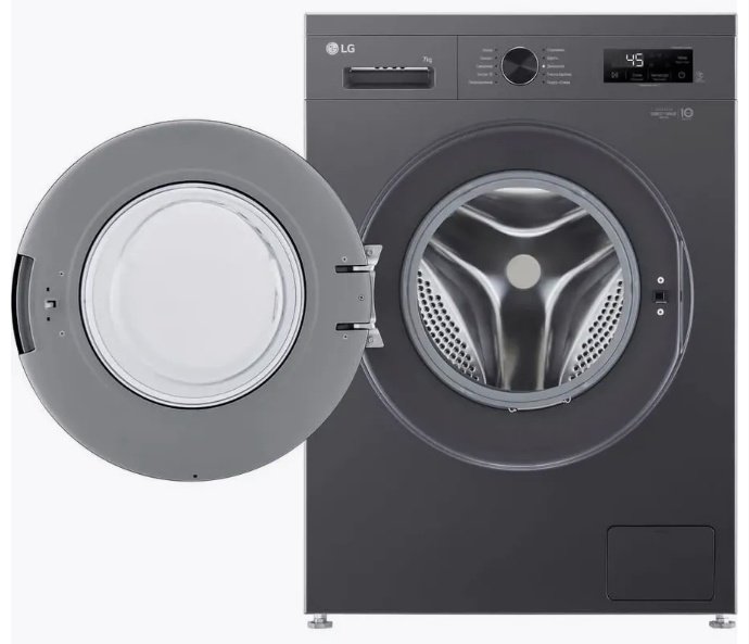 Стиральная машина LG F2Y1HS6J черный - ForteMarket Стиральная машина LG F2Y1HS6J черный купить,0