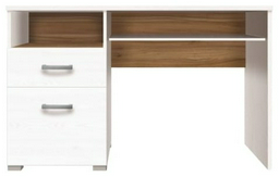 Стол письменный Гербор Маркус BIU 1D1S, 120х56x75.5 см, белый