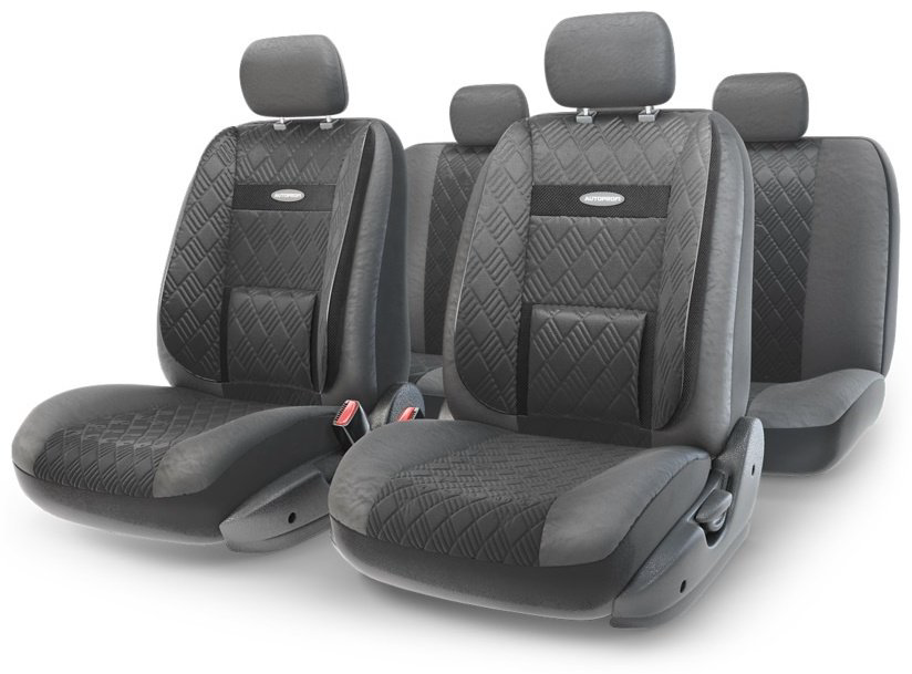 AUTOPROFI чехлы универсальные Comfort COM-1105GP BK/BK черный купить,NaN