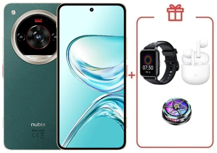 Смартфон ZTE Nubia Focus 2 Ultra 5G 8/256GB зеленый + подарок  купить,NaN