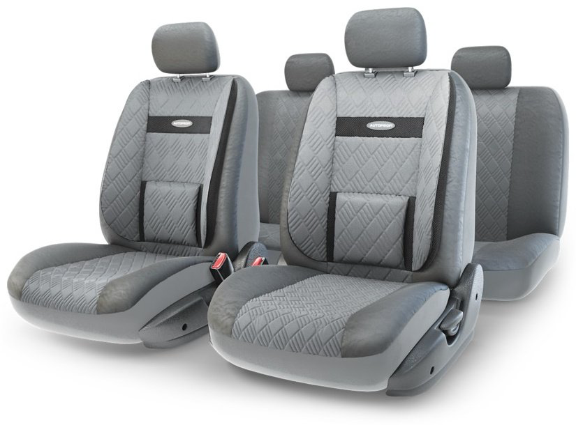 AUTOPROFI чехлы универсальные Comfort COM-1105GP D.GY/D.GY серый купить,NaN
