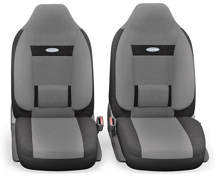AUTOPROFI чехлы универсальные Comfort COM-1105H BK/D.GY черный-серый купить,NaN
