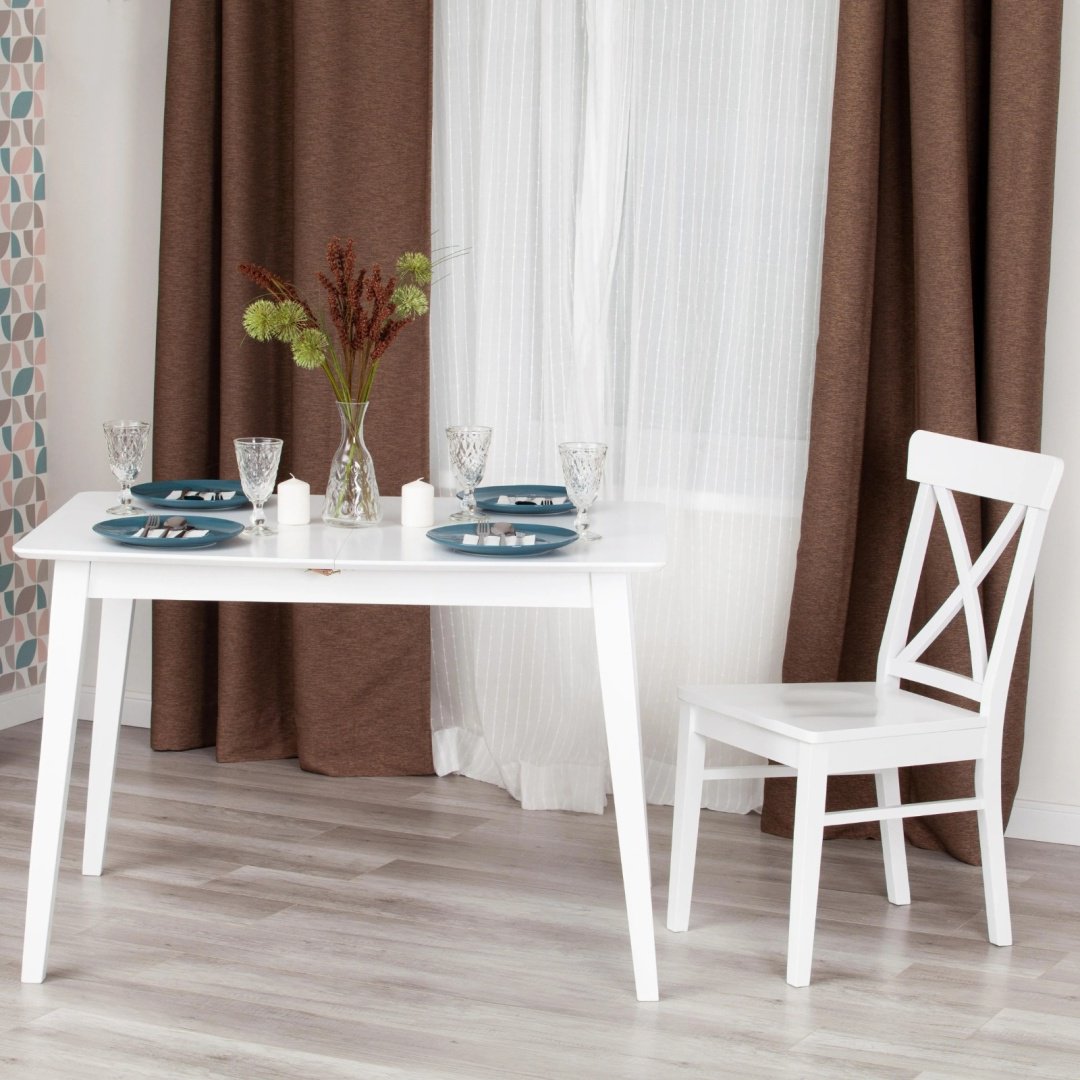 Комплект стульев Tetchair Retro 15110, 89x45x55 см, белый купить,NaN