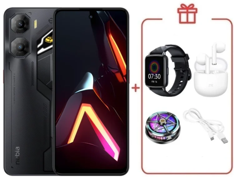 Смартфон ZTE Nubia Neo 3 5G 8/256GB черный + подарок  купить,NaN