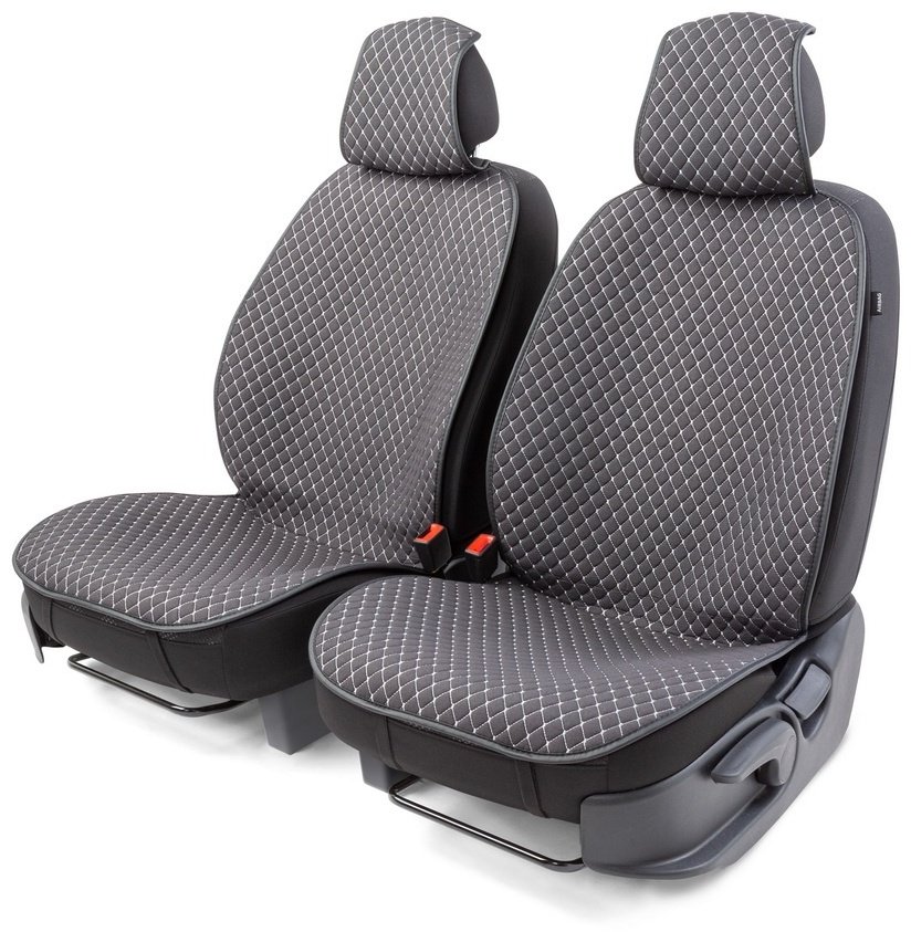 Car Performance накидка на сиденье CUS-1052 GY/GY серый