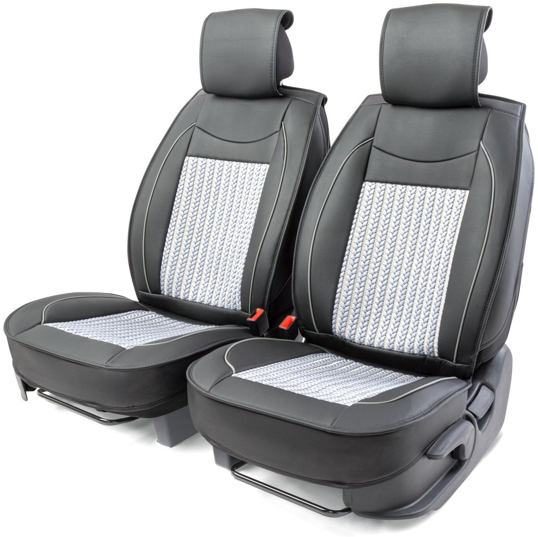 Car Performance накидка на сиденье CUS-2072 BK/GY черный-серый